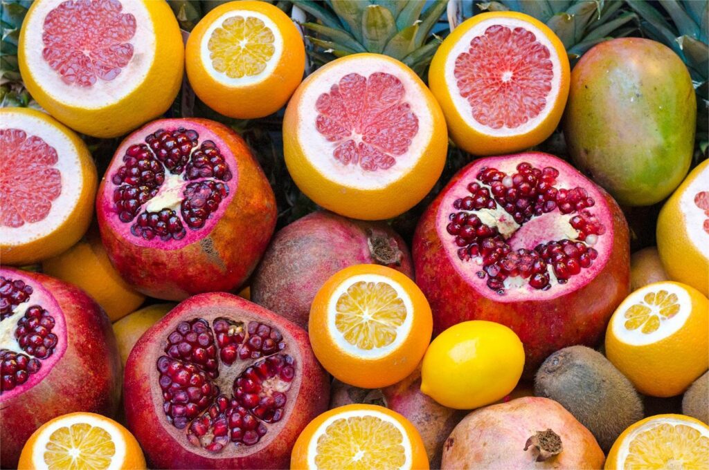 Fruits in platter